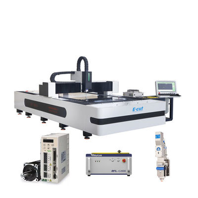 Sac İşleme Fiber Metal Tüp Lazer Kesim Makinesi 1000 Watt