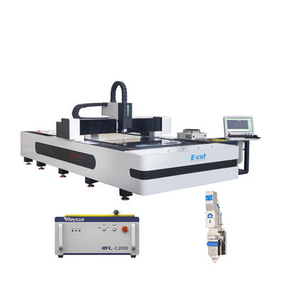 WSX / Raytools Head ile 1000w Fiber Metal Lazer Kesim Makinesi